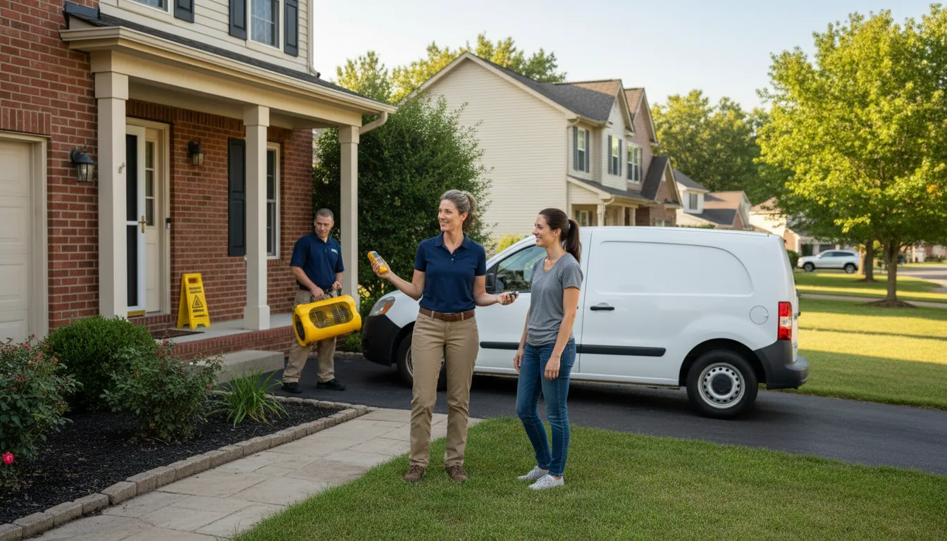 Water restoration image for Fire And Smoke Damage Restoration in Le Center, MN